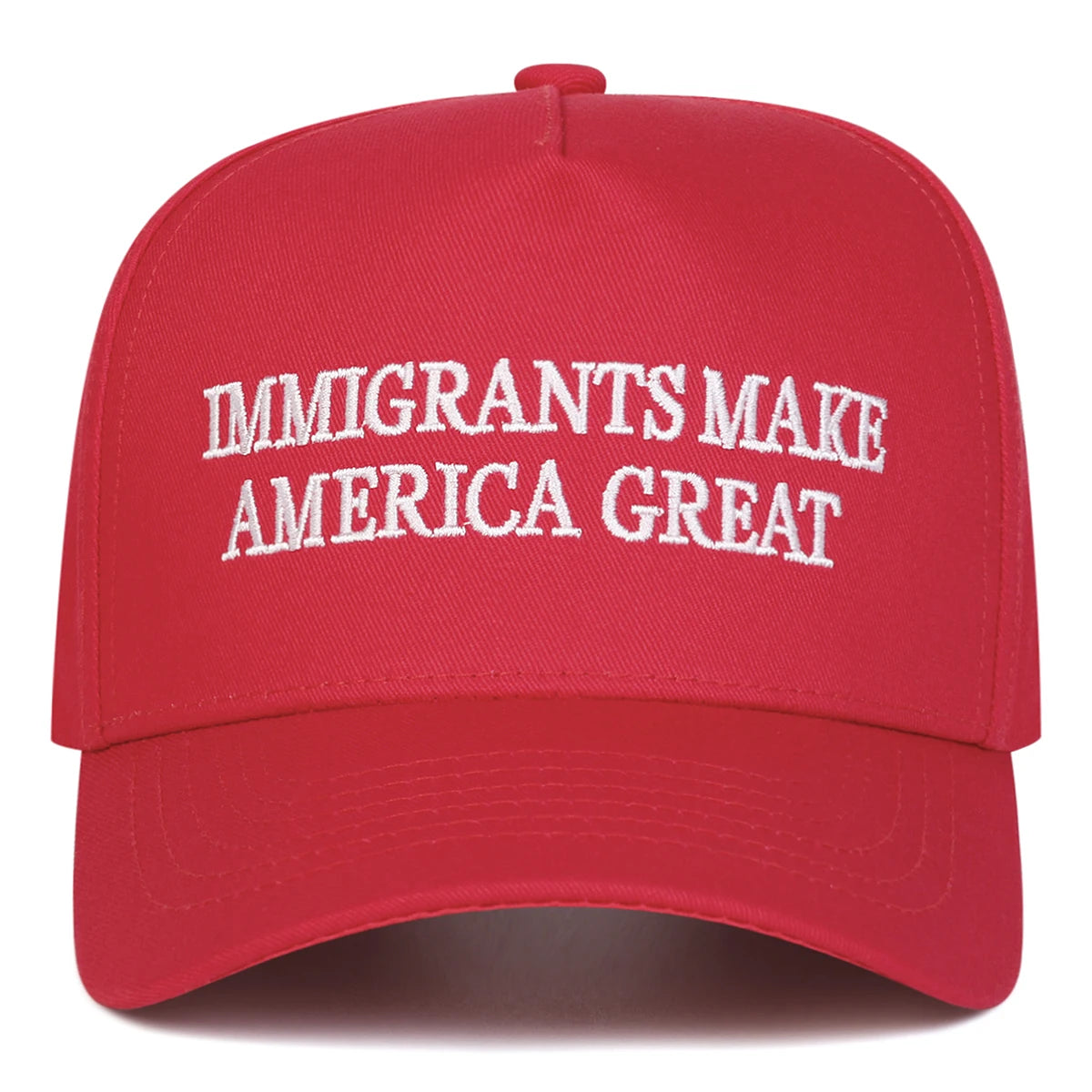 Immigrants Make America Great Embroidered Hat